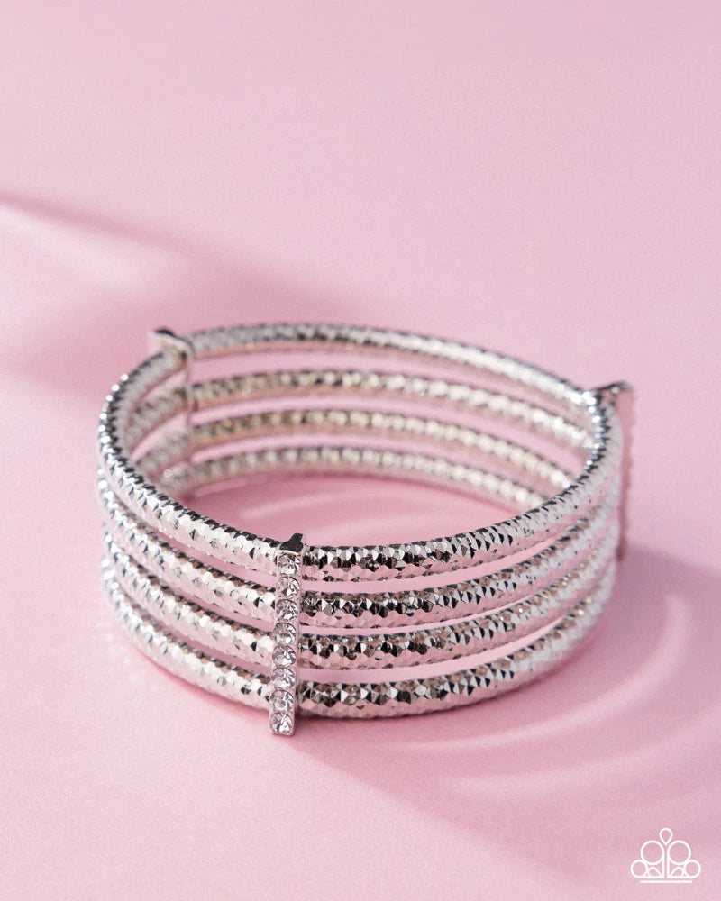 Paparazzi ♥ Teeming with Taste - White ♥ Bracelet