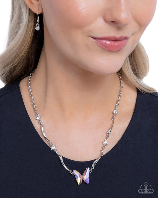Paparazzi ♥ Gliding Glitz - Orange ♥ Necklace Regular price$8.00 Sold out