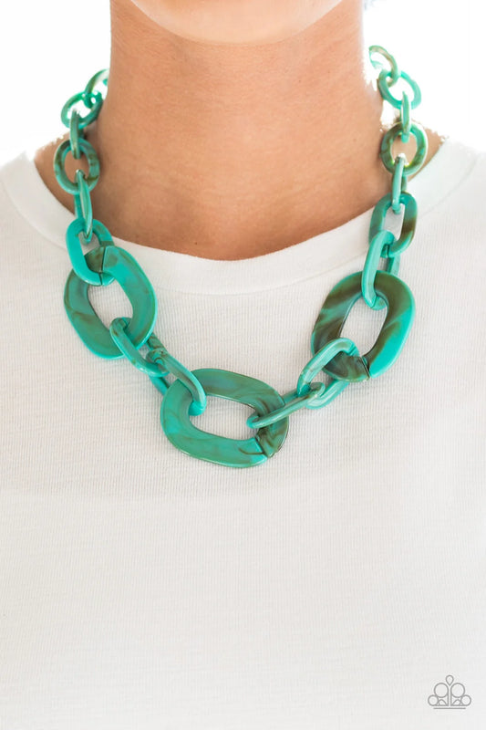 Paparazzi ♥ All In-VINCIBLE - Blue ♥ Necklace
