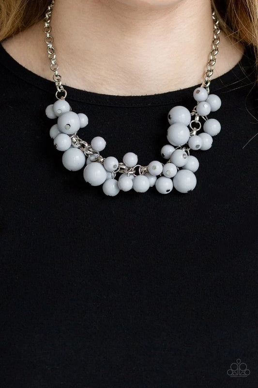 Paparazzi ♥ Walk This BROADWAY - Silver ♥ Necklace