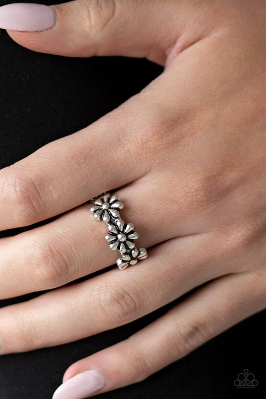 Paparazzi ♥ Daisy Dapper - Silver ♥ Ring