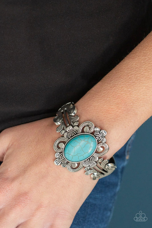 Paparazzi ♥ Mojave Mystic - Blue ♥ Bracelet