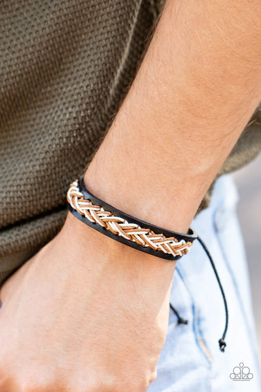 Paparazzi ♥ Urban Rambler - Brown ♥ Bracelet