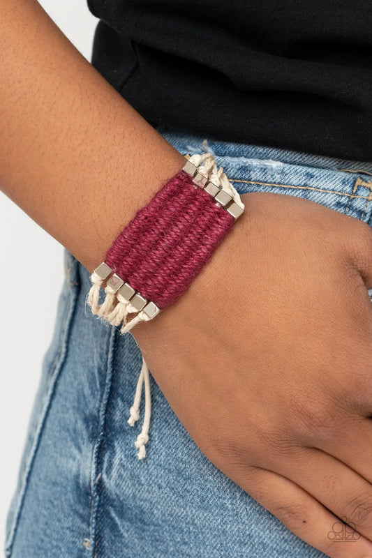 Paparazzi ♥ Beachology - Red ♥ Bracelet