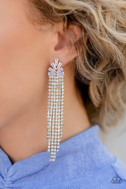 Paparazzi ♥ Overnight Sensation - Multi ♥ Post Earrings