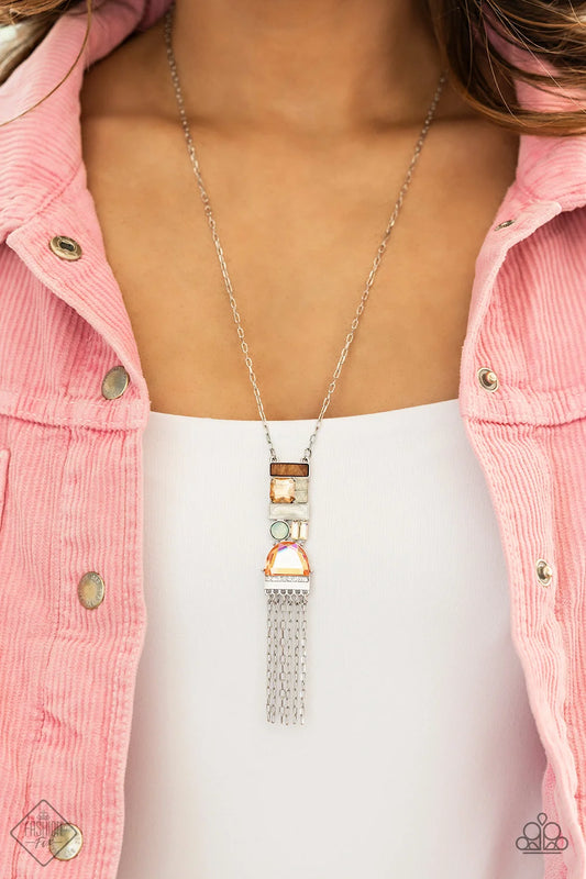 Paparazzi ♥ Ms. DIY - Multi ♥ Necklace
