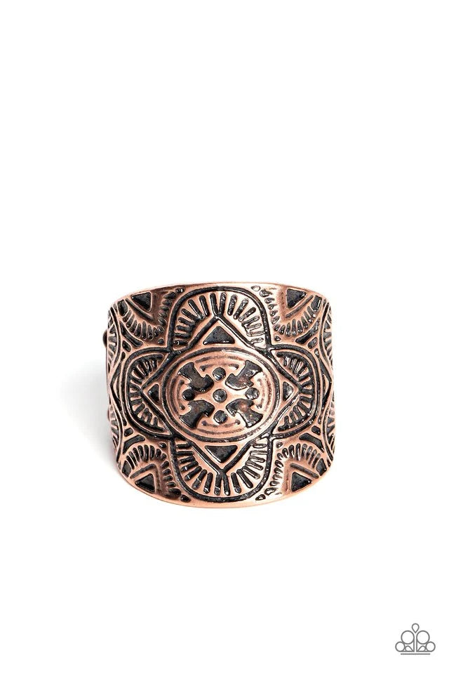 Paparazzi Ring ~ Argentine Arches - Copper