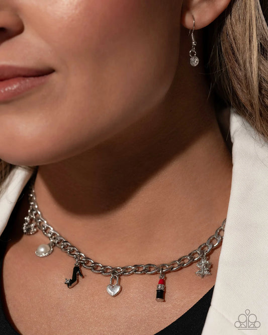 Paparazzi ♥ Shopaholic Slay - Red ♥ Necklace