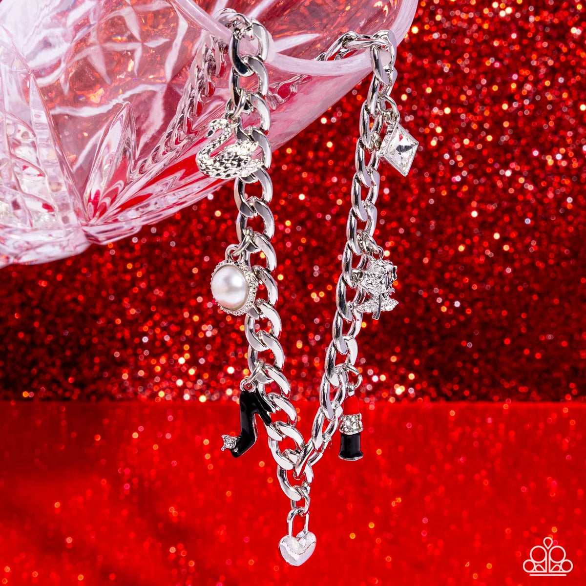Paparazzi ♥ Shopaholic Slay - Red ♥ Necklace