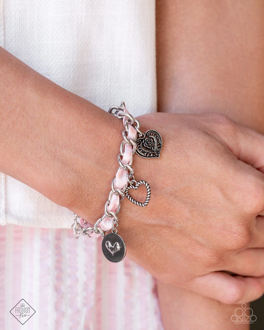 Paparazzi ♥ Charming Contender - Pink ♥ Bracelet