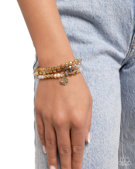Mental Mentality - Brown Bracelet