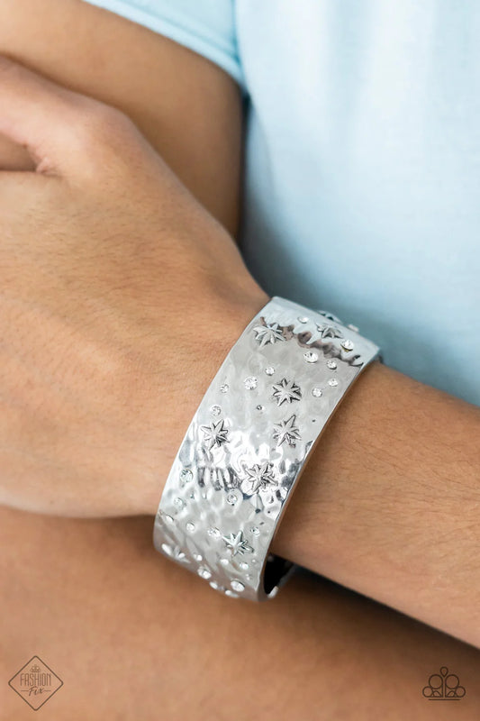 Paparazzi Bracelet ~ Across the Constellations - White