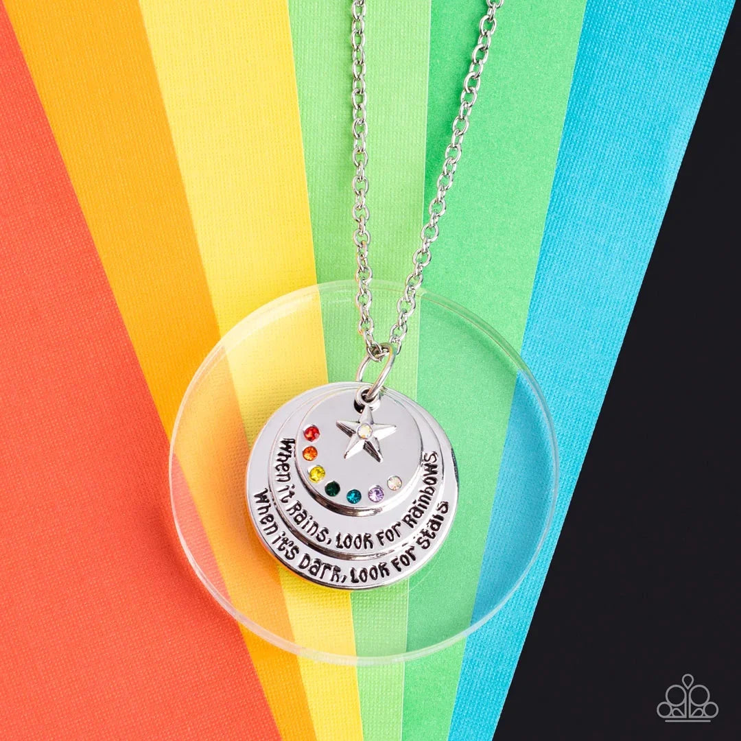 Paparazzi ♥ Always Looking Up - Multi ♥ Necklace