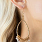 Paparazzi ♥ Wishing Well Wonder - Gold ♥ Earrings