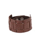 Paparazzi ♥ Plainly Plaited - Brown ♥ Mens Bracelet