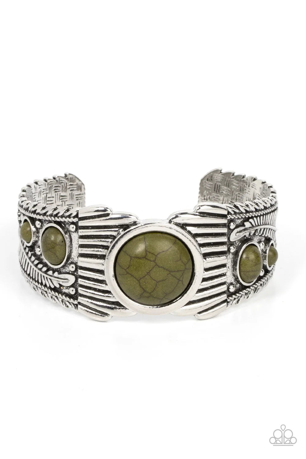Paparazzi ♥ Mesquite Mesa - Green ♥ Bracelet
