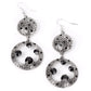 Paparazzi ♥ Eastern Entrada - Black ♥ Earrings