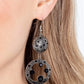 Paparazzi ♥ Eastern Entrada - Black ♥ Earrings