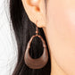 Paparazzi ♥ Terra Timber - Copper ♥ Earrings