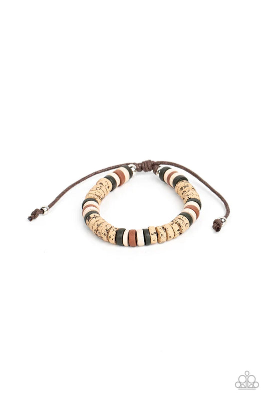 Paparazzi ♥ Wild Wanderer - Brown ♥ Bracelet