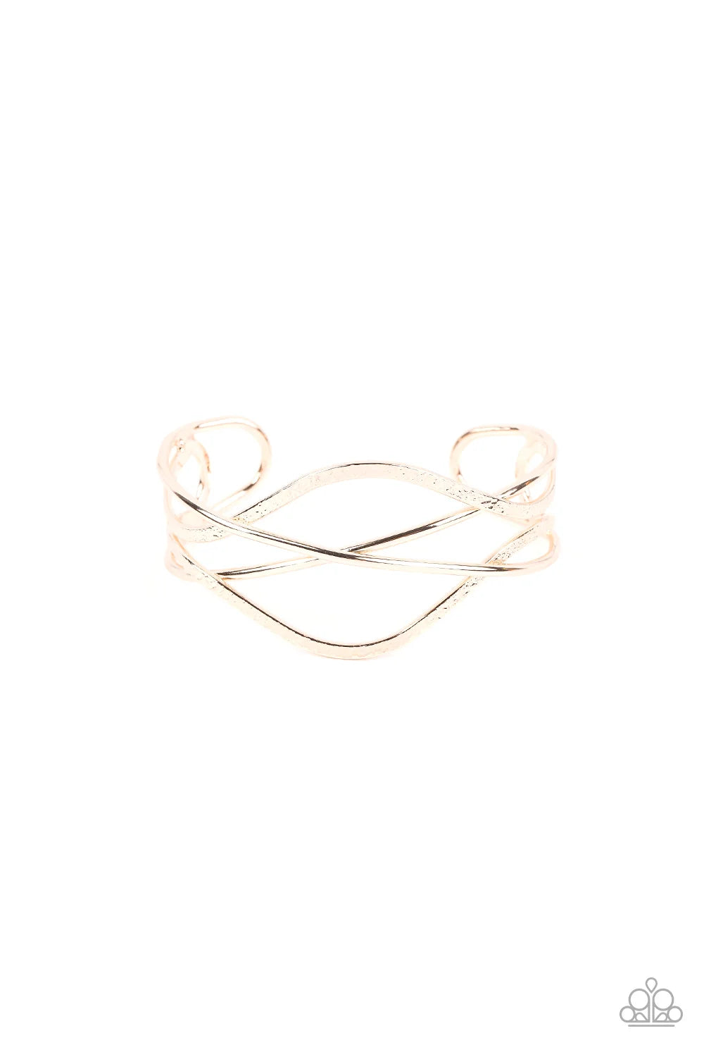 Paparazzi ♥ Fierce Fusion - Gold ♥ Bracelet