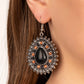 Paparazzi Sagebrush Sabbatical Black Fishhook Earrings