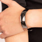 Paparazzi Wayward Waves Black Cuff Bracelet