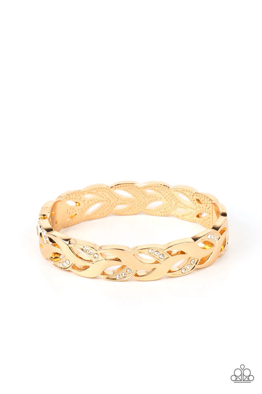 Editor-in-LEAF gold bracelet