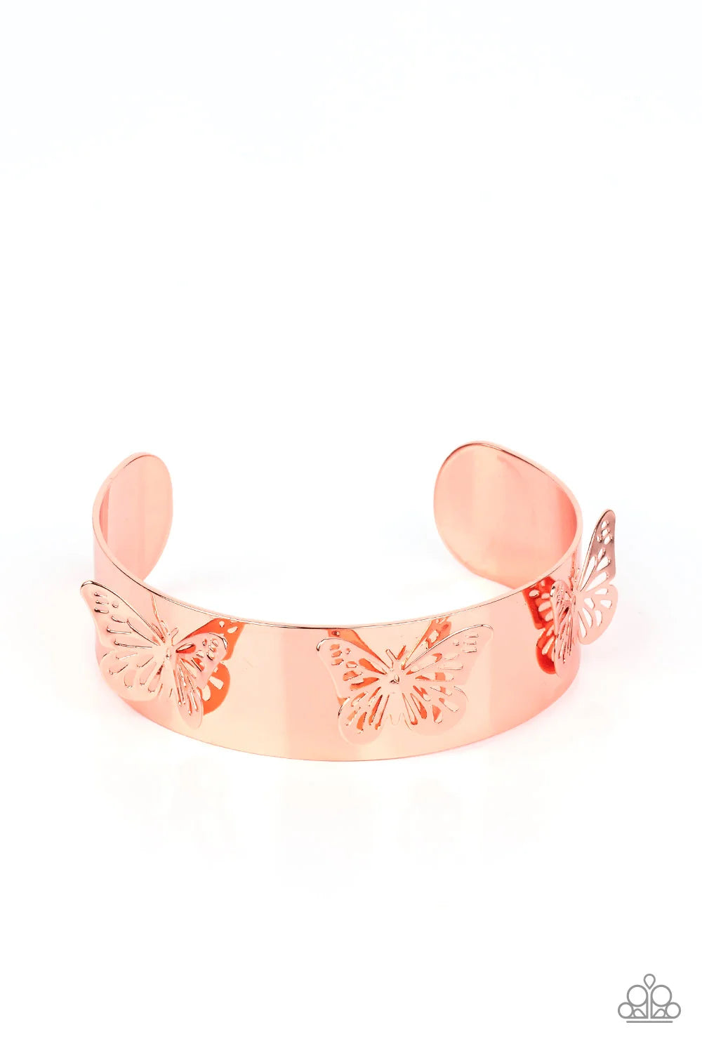 Paparazzi ♥ Magical Mariposas - Copper ♥ Bracelet