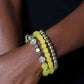 Paparazzi ♥ CUBE Your Enthusiasm - Yellow ♥ Bracelet
