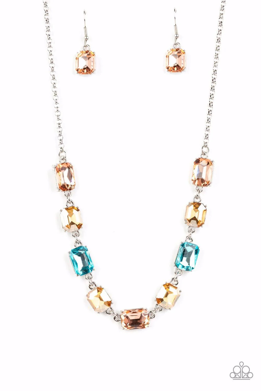 Paparazzi ♥ Emerald Envy - Multi ♥ Necklace