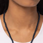 Paparazzi ♥ Pampered Pearls - Blue ♥ Necklace