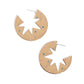 Paparazzi ♥ Starry Sensation - Gold ♥ Earrings
