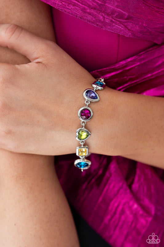 Paparazzi ♥ Actively Abstract - Multi ♥ Bracelet