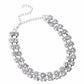Paparazzi ♥ Glistening Gallery - White ♥ Necklace