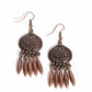 Paparazzi ♥ Future, PASTURE, and Present - Copper ♥ Earrings