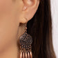 Paparazzi ♥ Future, PASTURE, and Present - Copper ♥ Earrings