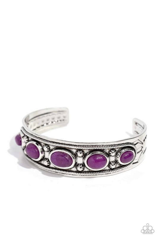 Paparazzi ♥ Stony Surprise - Purple ♥ Bracelet