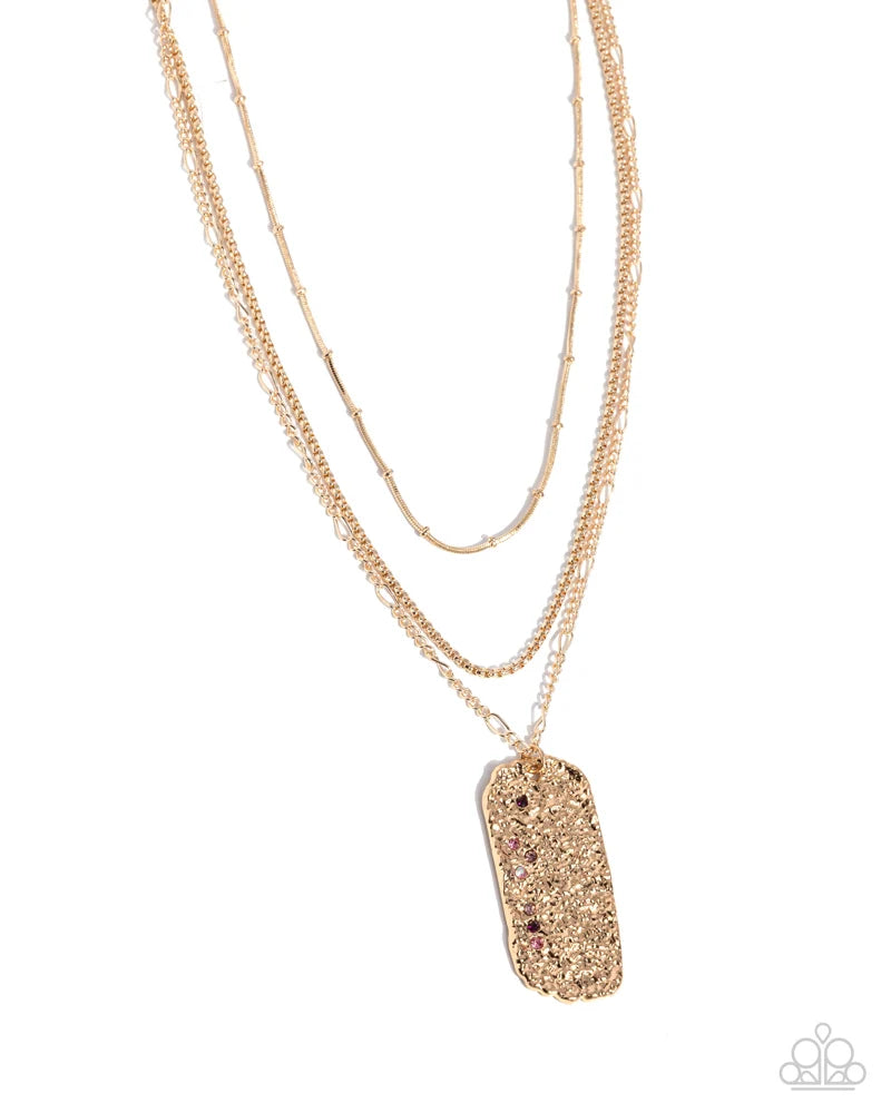 Spellbound Story - Purple Necklace