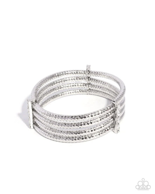 Paparazzi ♥ Teeming with Taste - White ♥ Bracelet