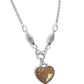 Paparazzi ♥ Suitable Stones - Brown ♥ Necklace
