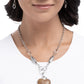 Paparazzi ♥ Suitable Stones - Brown ♥ Necklace