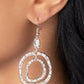 Hammered Metal Earrings Silver Dangle - Scalding HAUTE