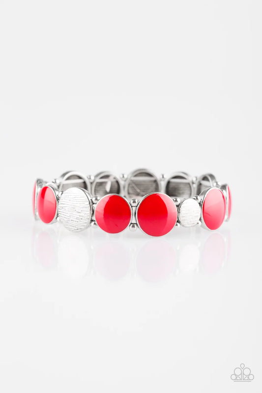 Paparazzi ♥ Bubble Blast - Red ♥ Bracelet