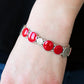 Paparazzi ♥ Bubble Blast - Red ♥ Bracelet