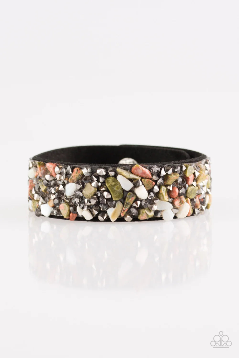 Paparazzi ♥ Totally Crushed It - Multi ♥ Bracelet