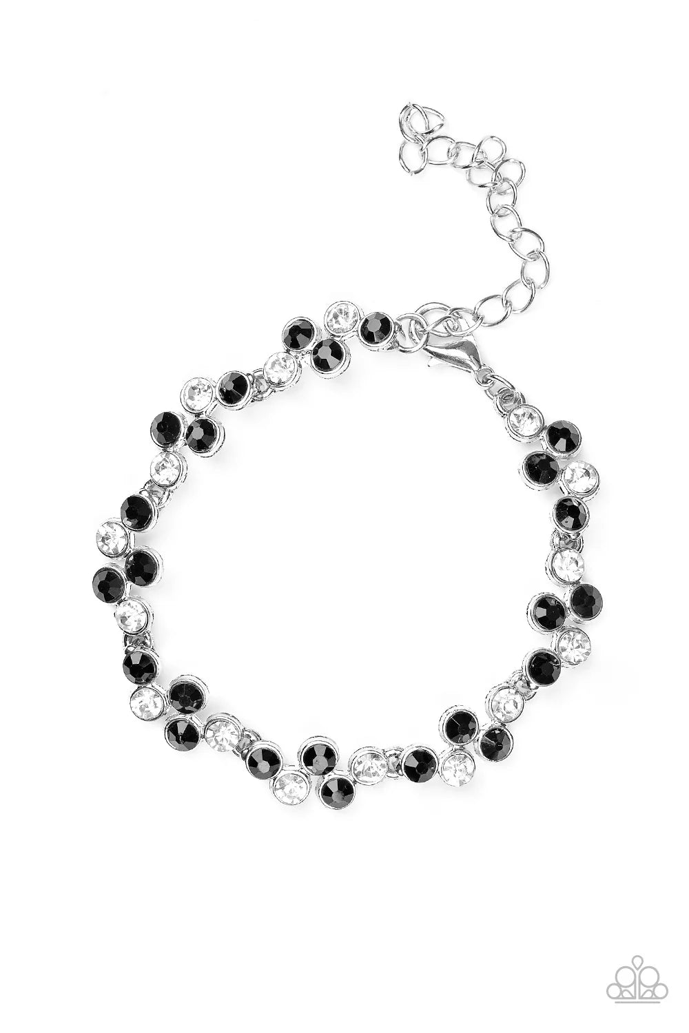 Paparazzi ♥ Still GLOWING Strong - Black ♥ Bracelet