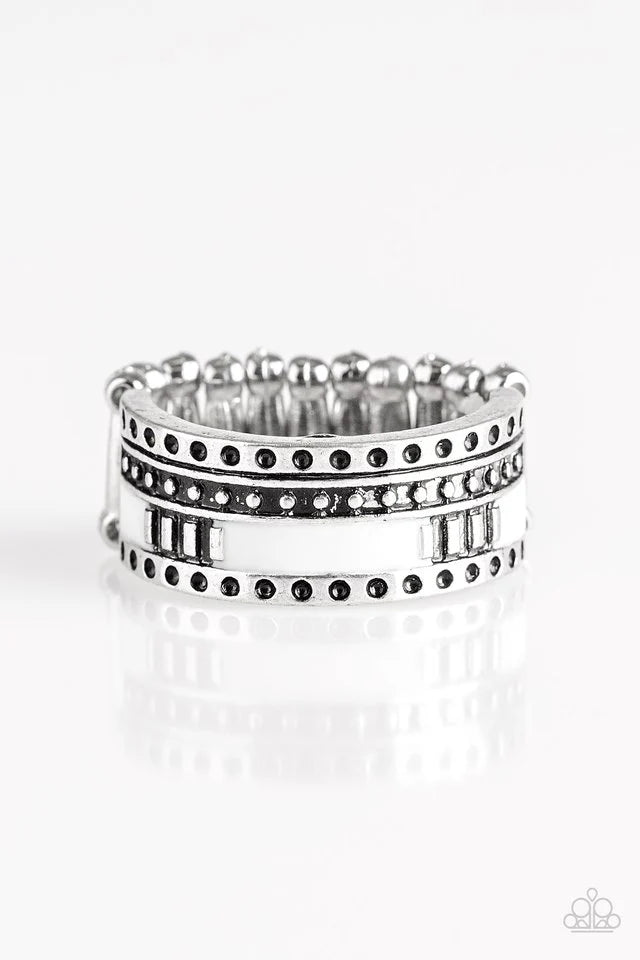 Paparazzi ♥ Super Summer - White ♥ Ring
