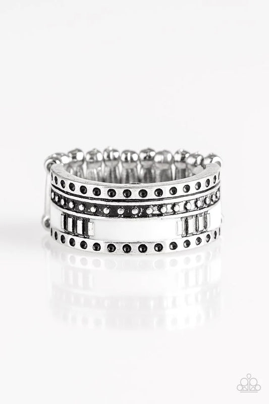 Paparazzi ♥ Super Summer - White ♥ Ring