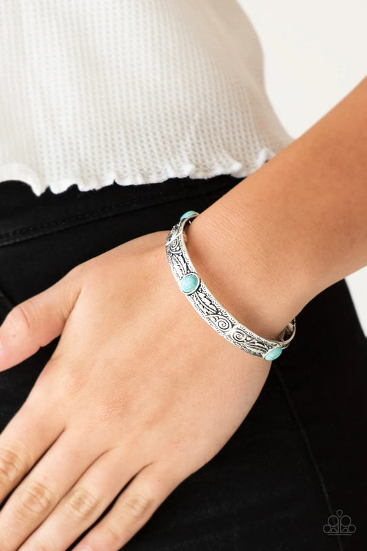 Paparazzi ♥ Wild West Story - Blue ♥ Bracelet